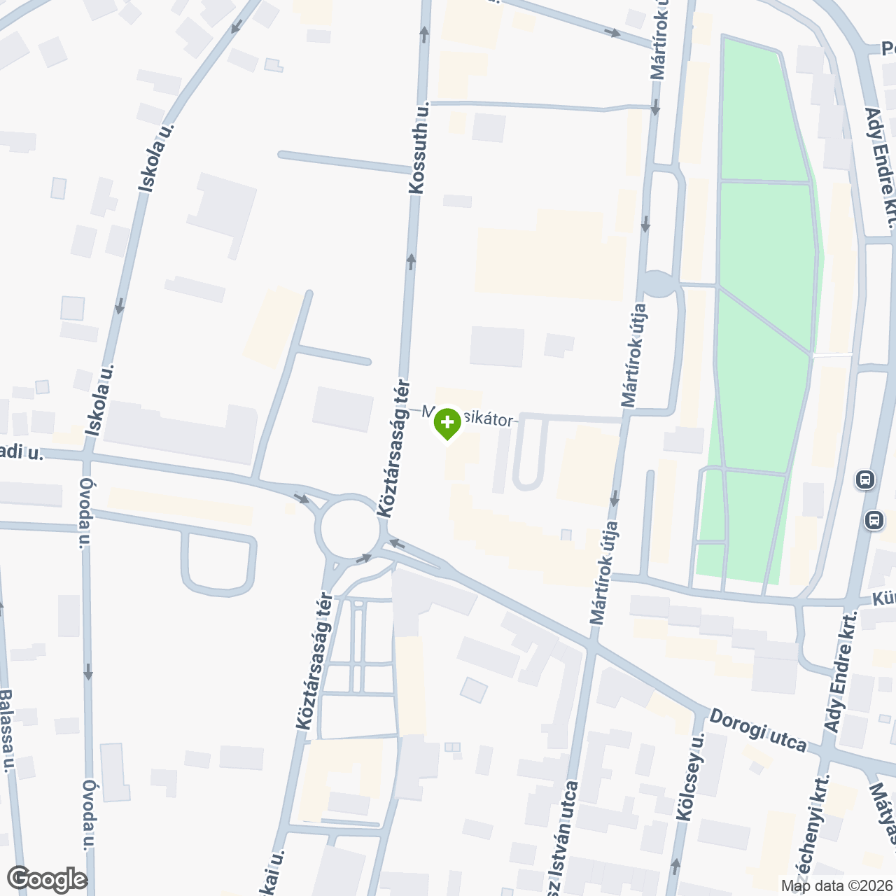 A gyógyszertár címe