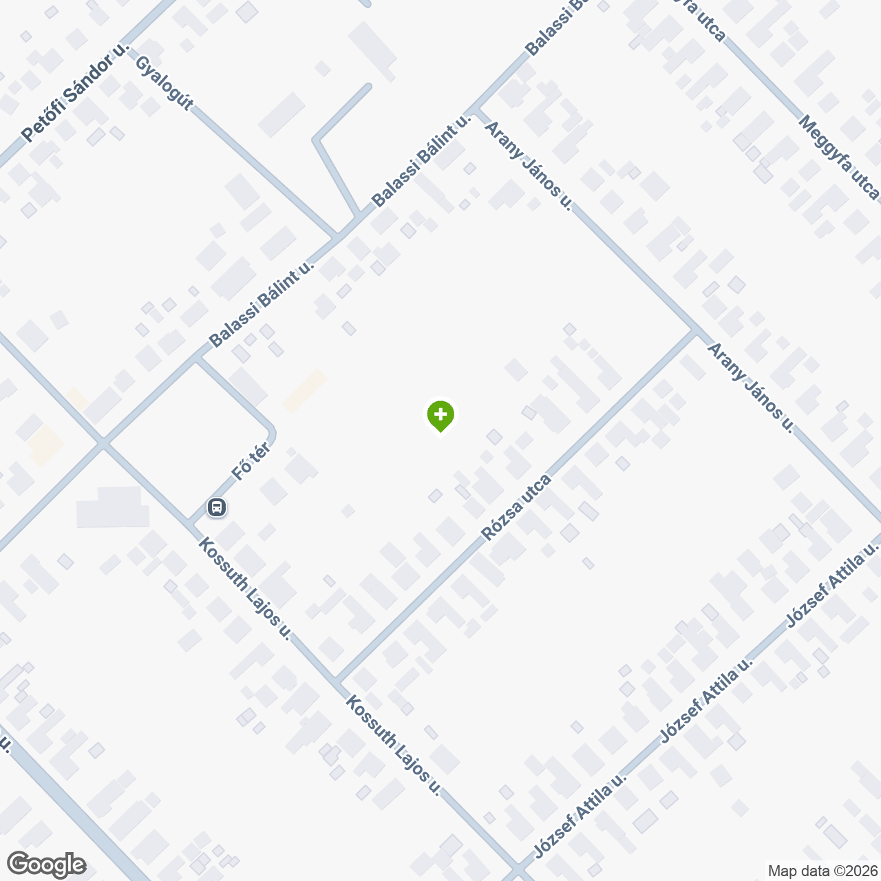 A gyógyszertár címe