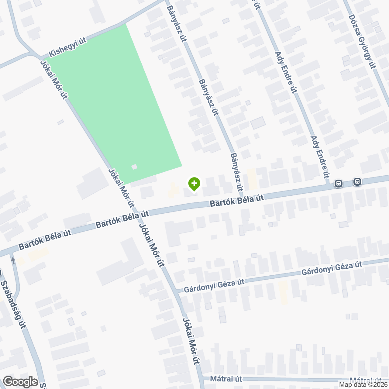 A gyógyszertár címe