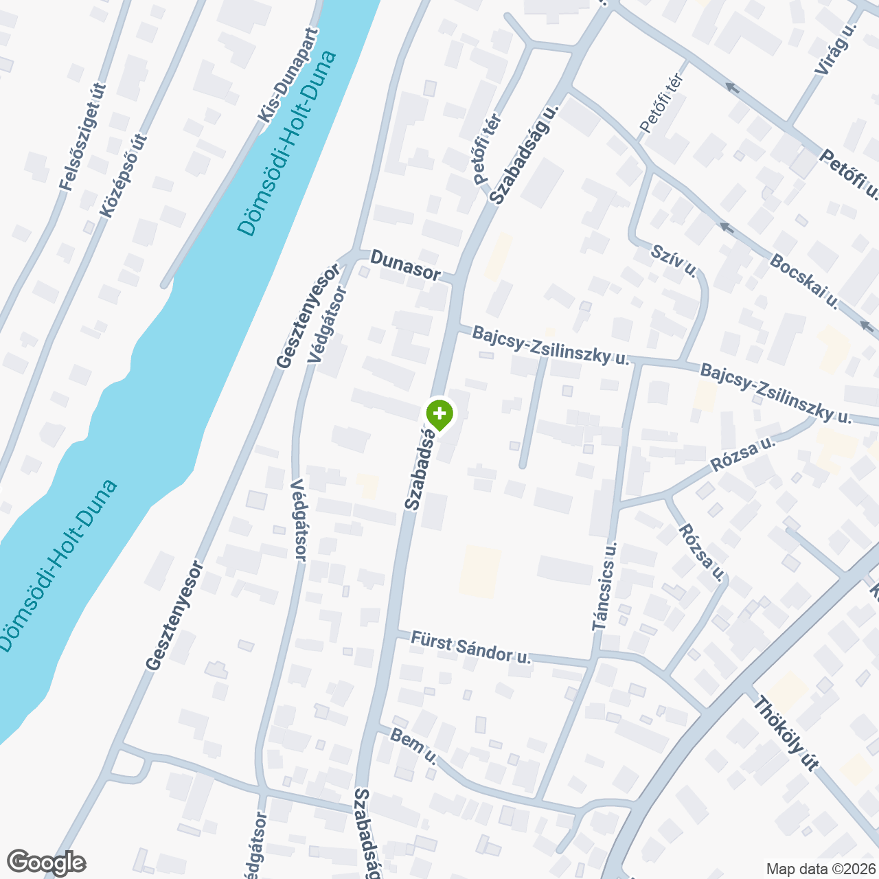 A gyógyszertár címe