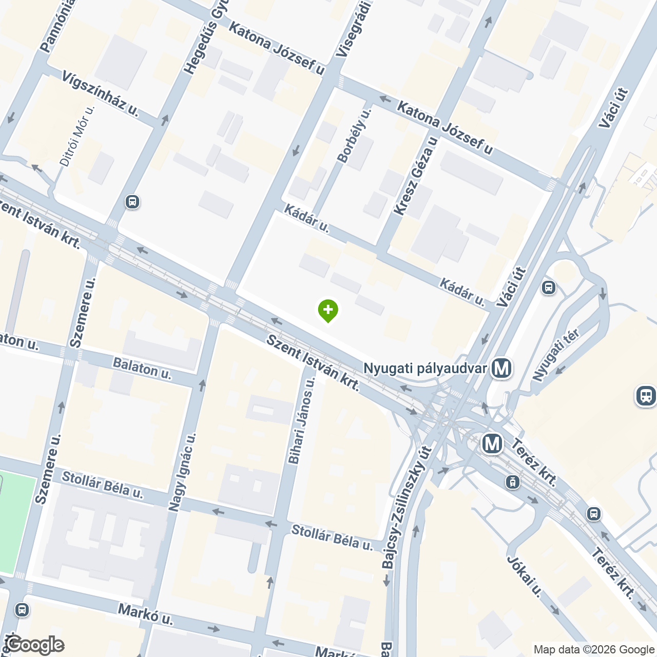 A gyógyszertár címe