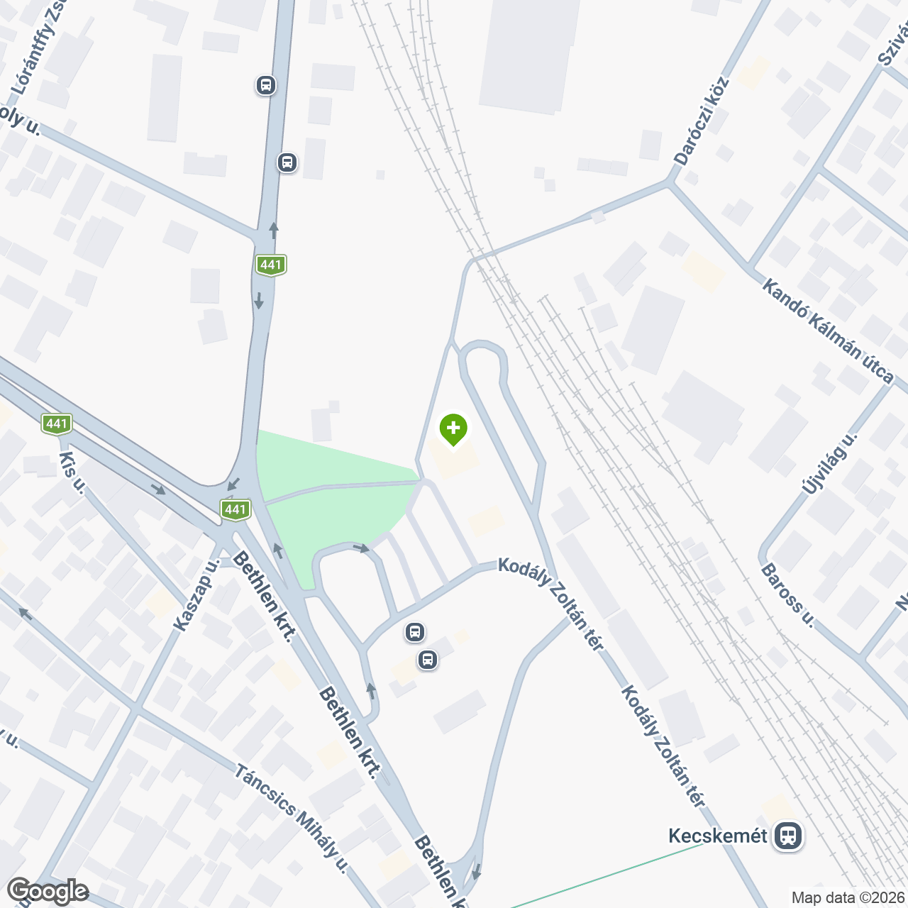 A gyógyszertár címe