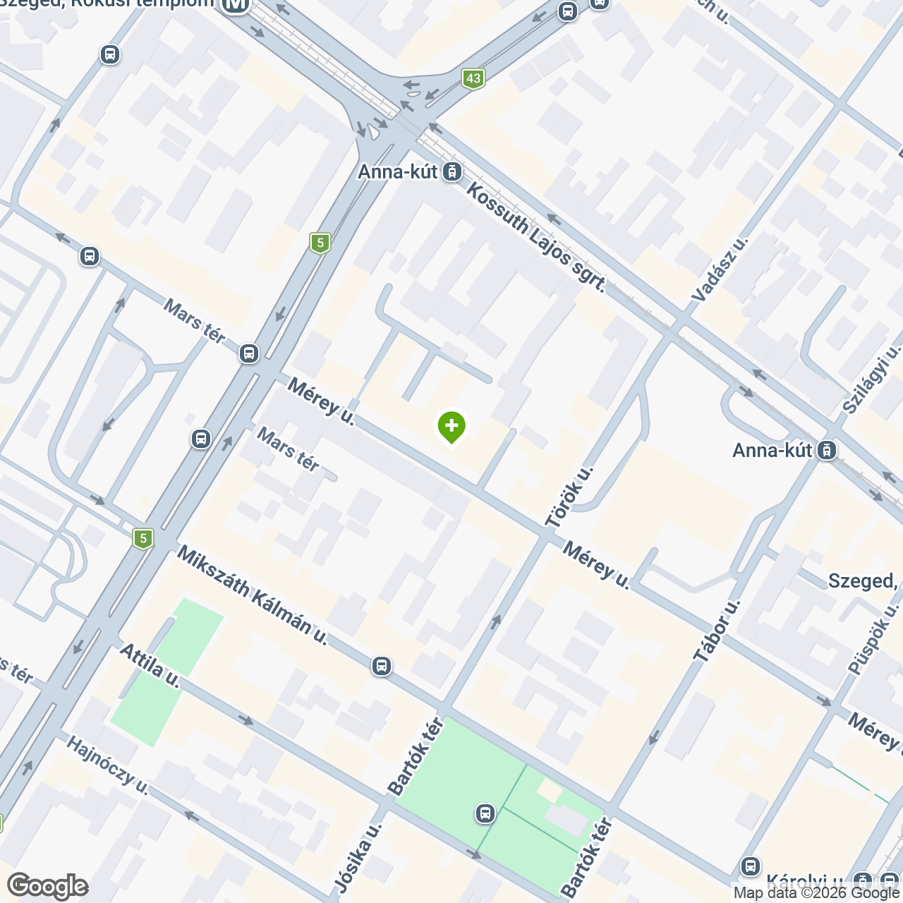 A gyógyszertár címe