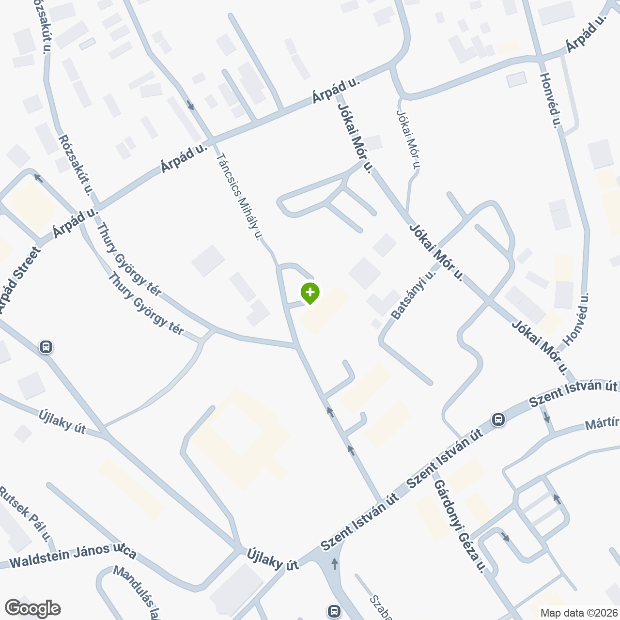 A gyógyszertár címe