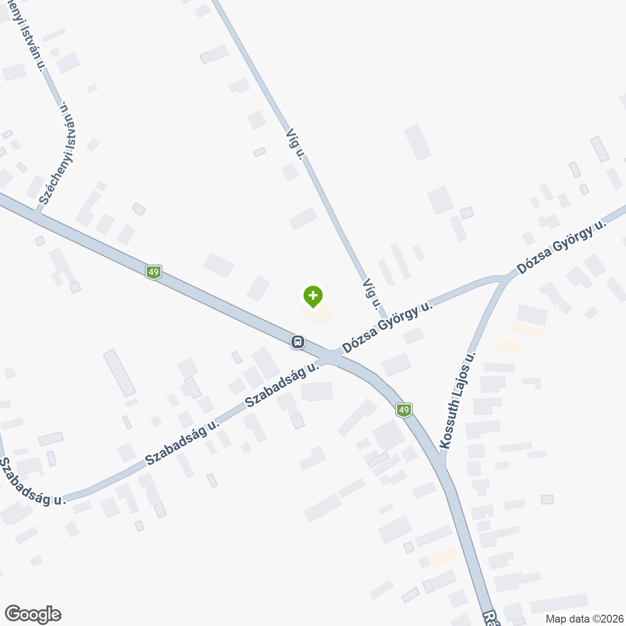 A gyógyszertár címe