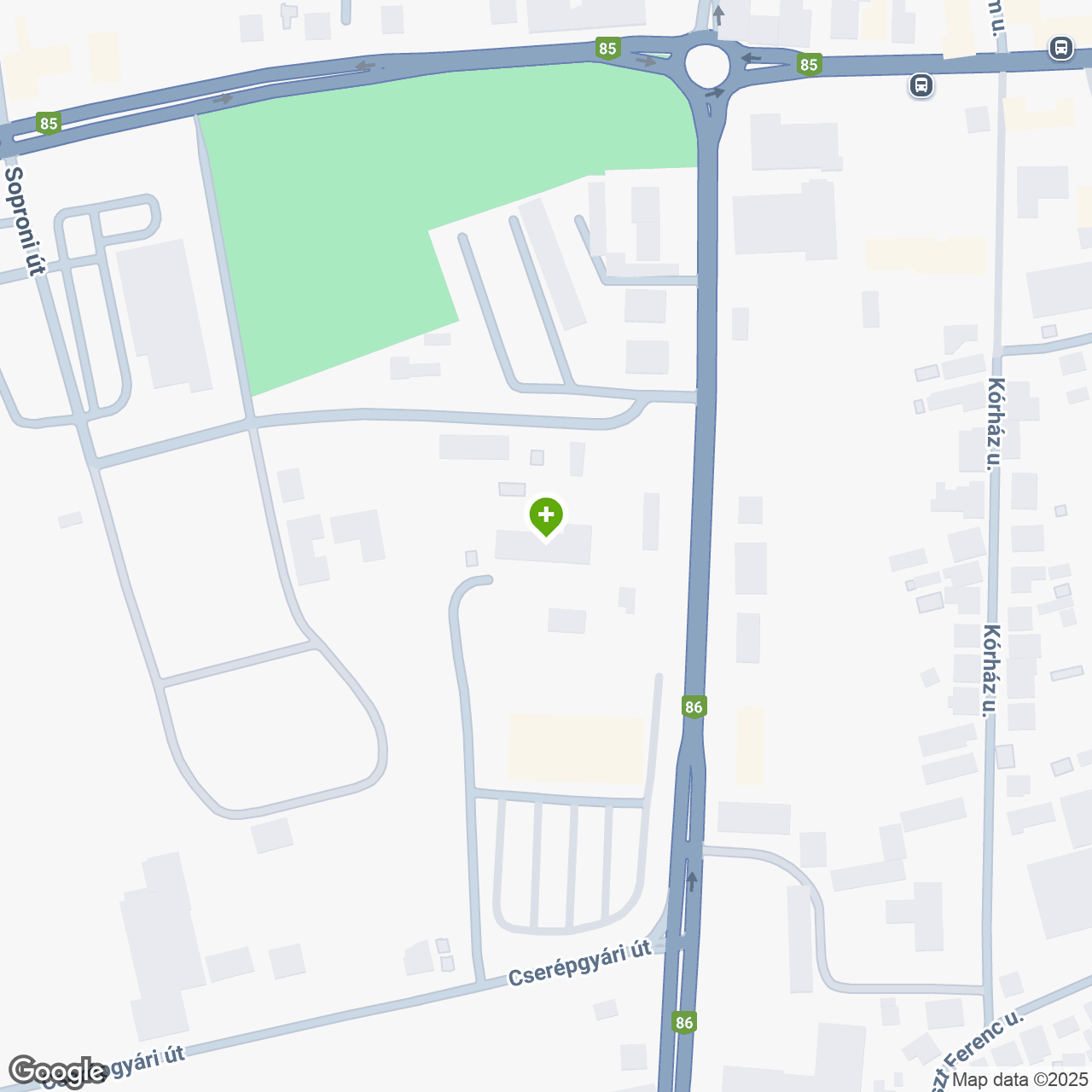 A gyógyszertár címe