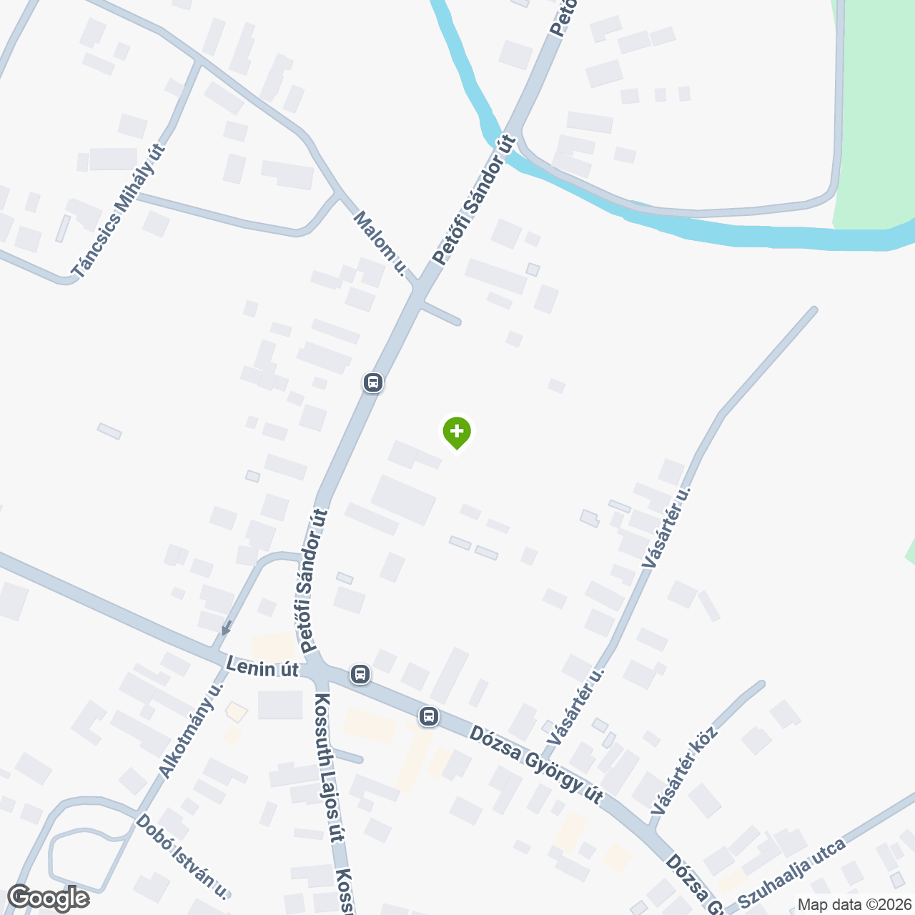 A gyógyszertár címe