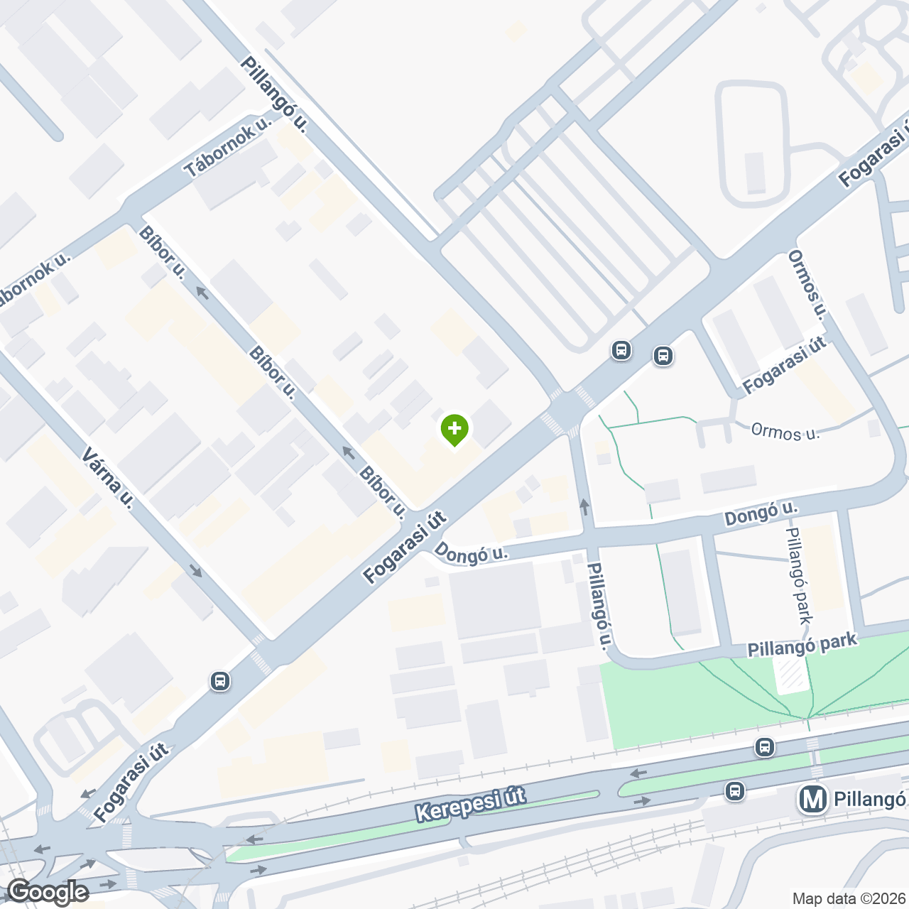 A gyógyszertár címe