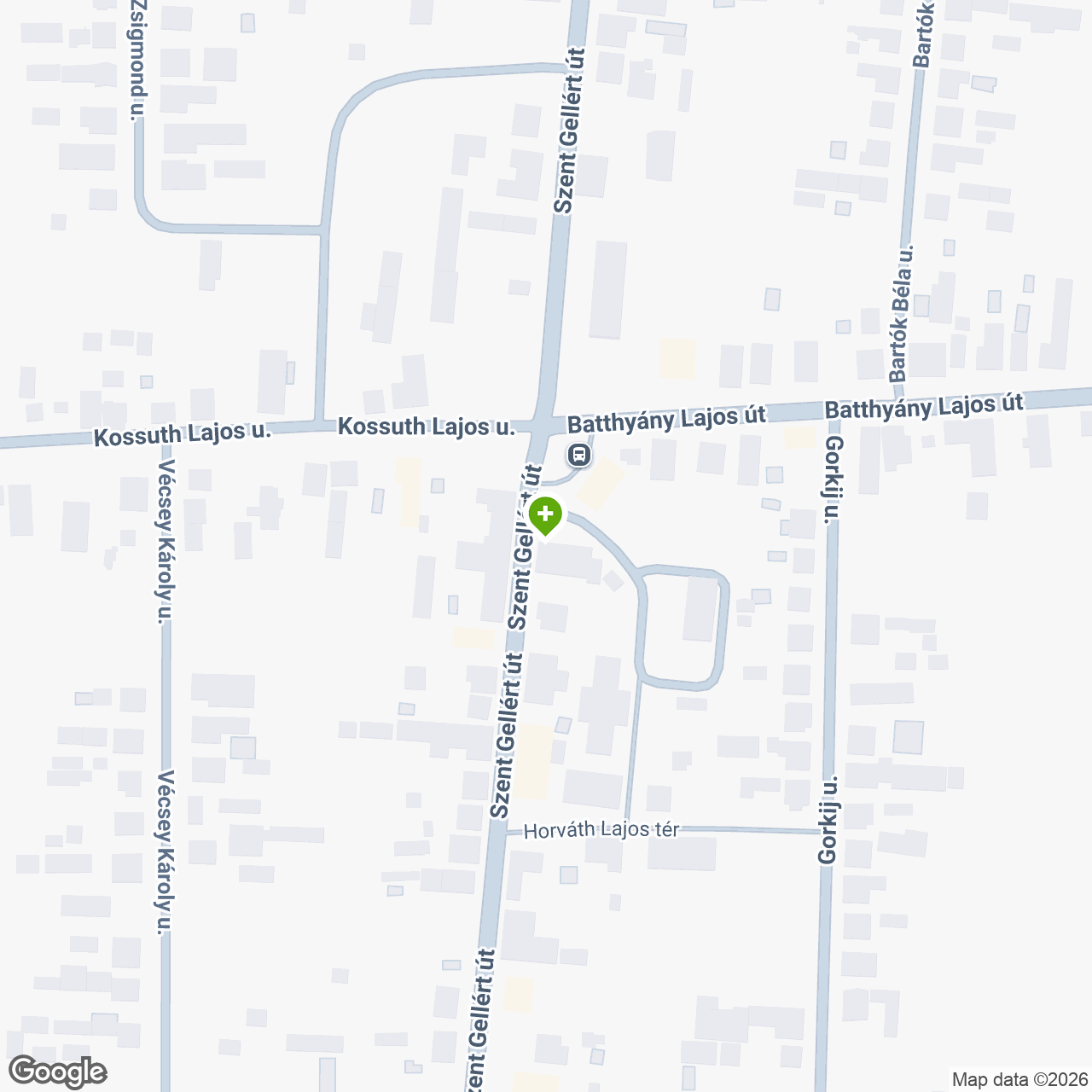 A gyógyszertár címe