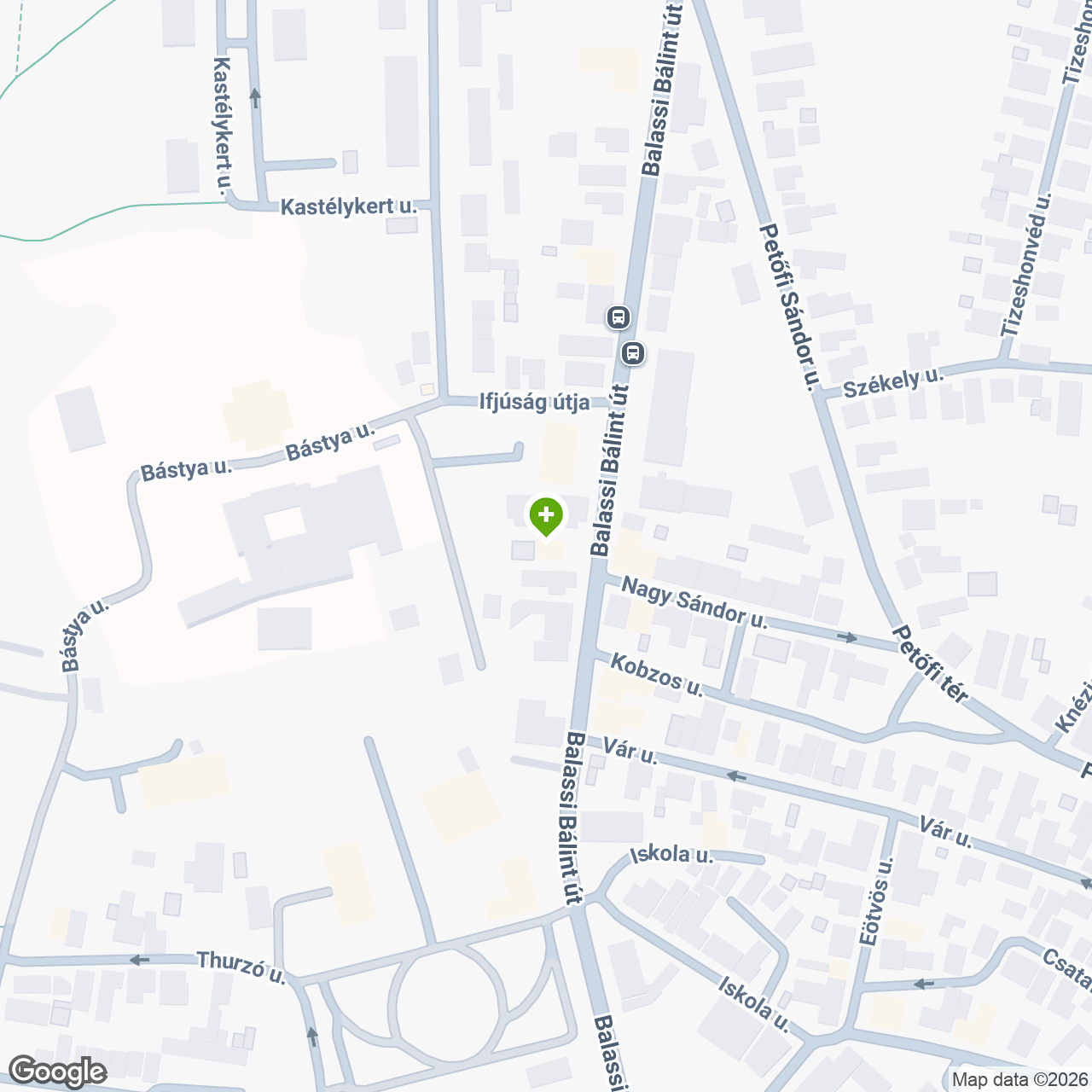 A gyógyszertár címe