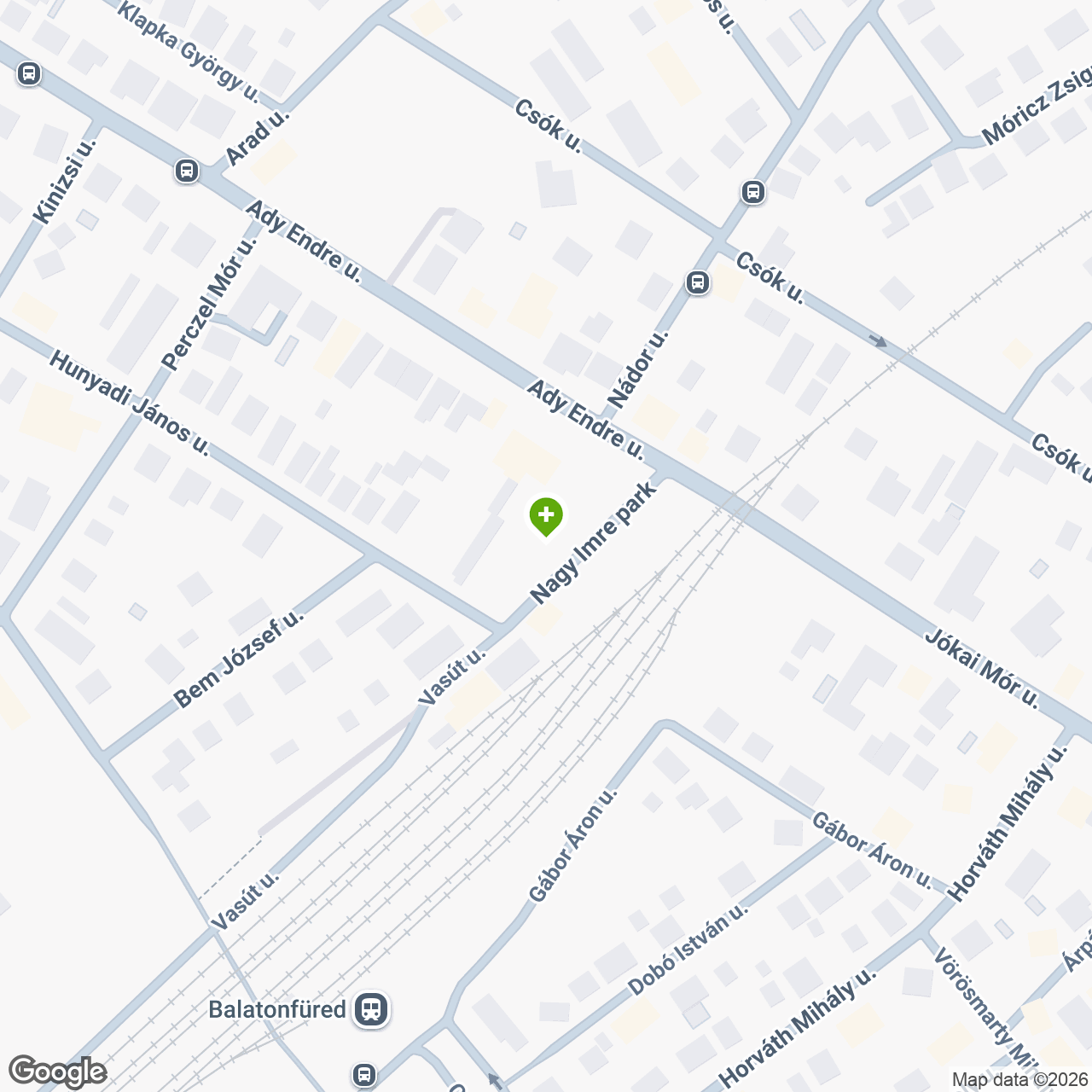 A gyógyszertár címe