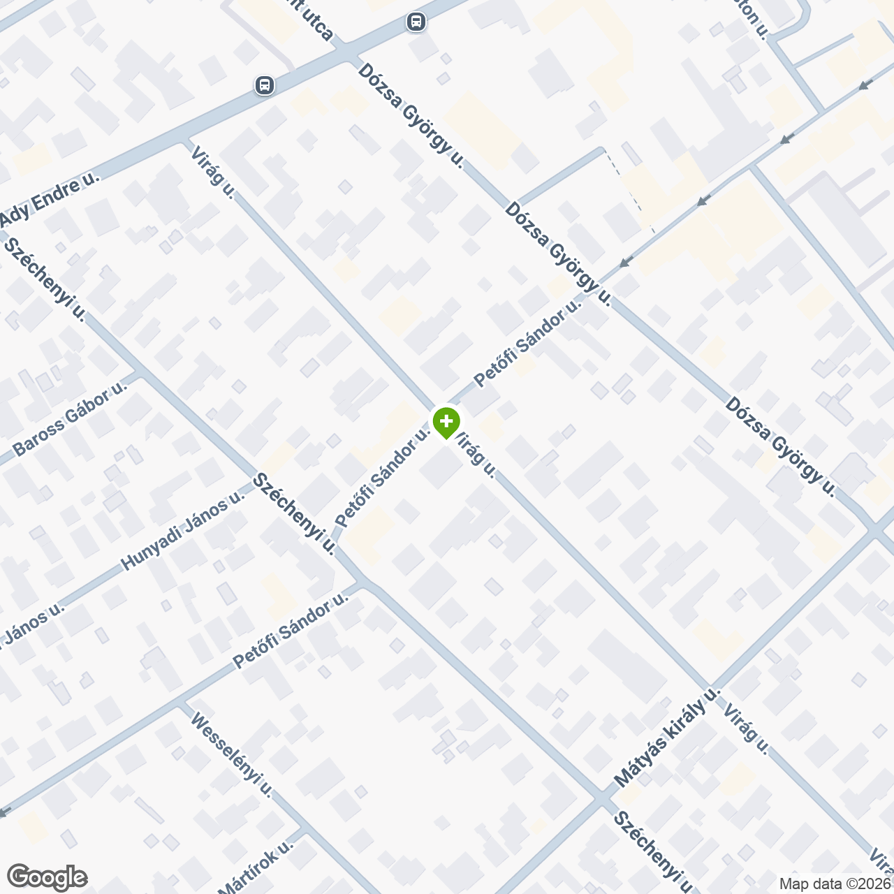 A gyógyszertár címe