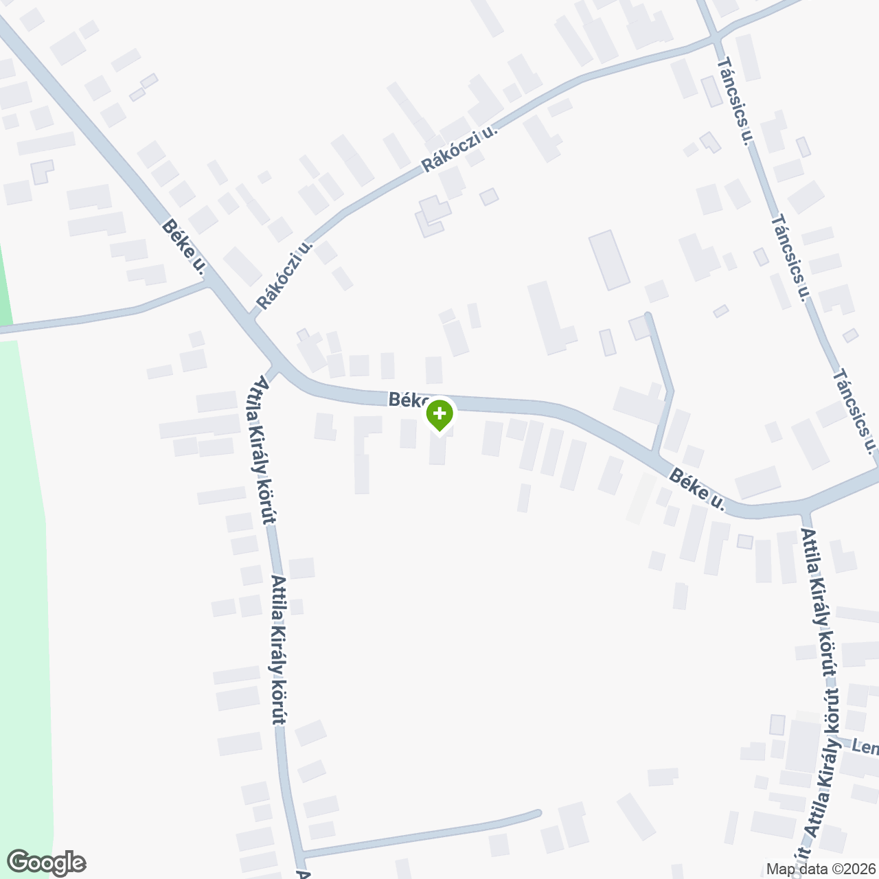 A gyógyszertár címe