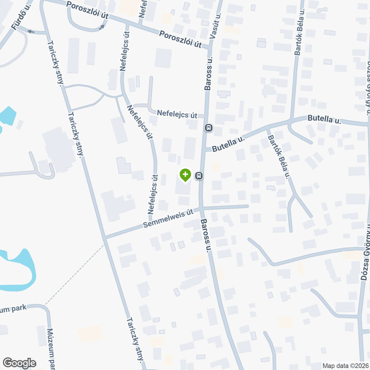 A gyógyszertár címe