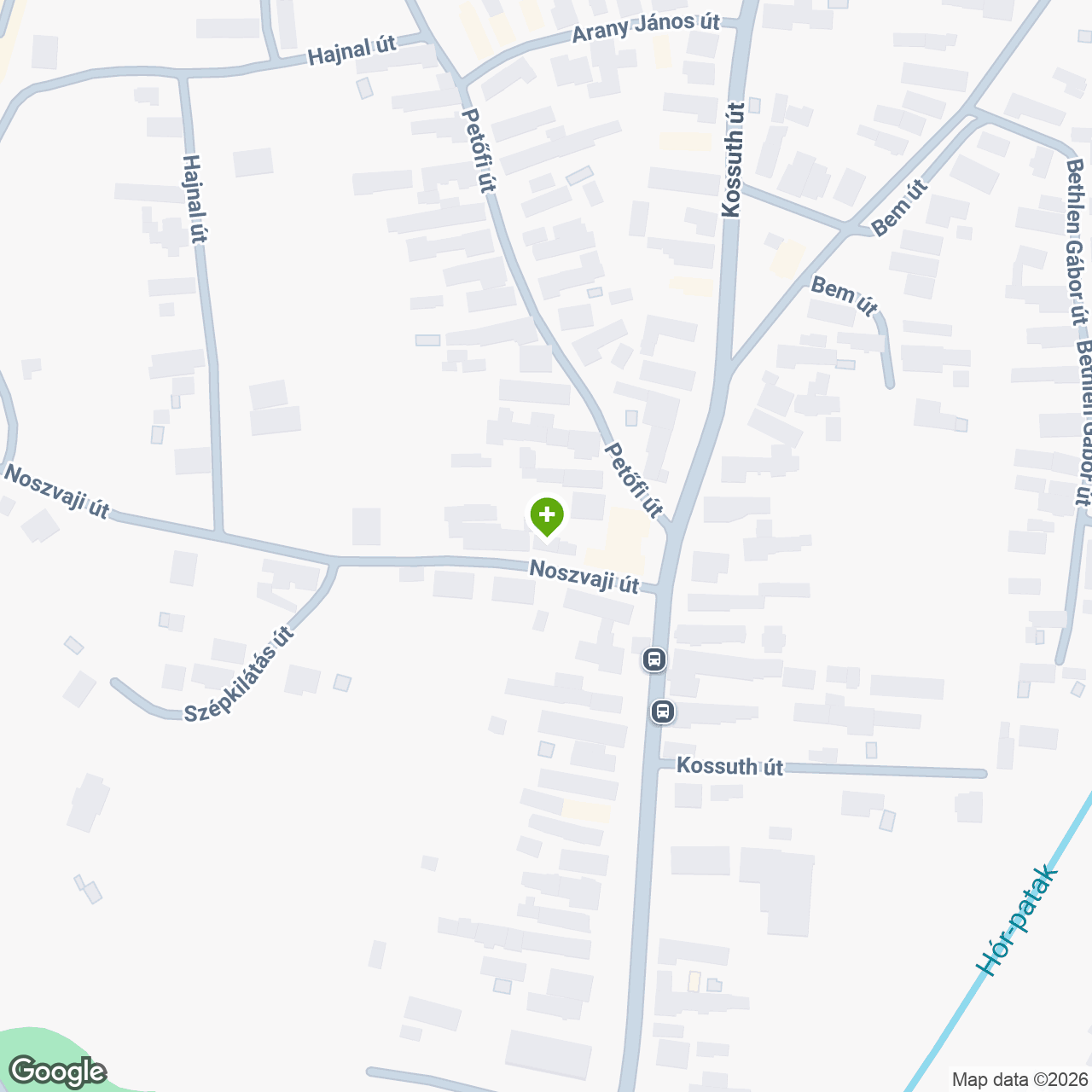 A gyógyszertár címe