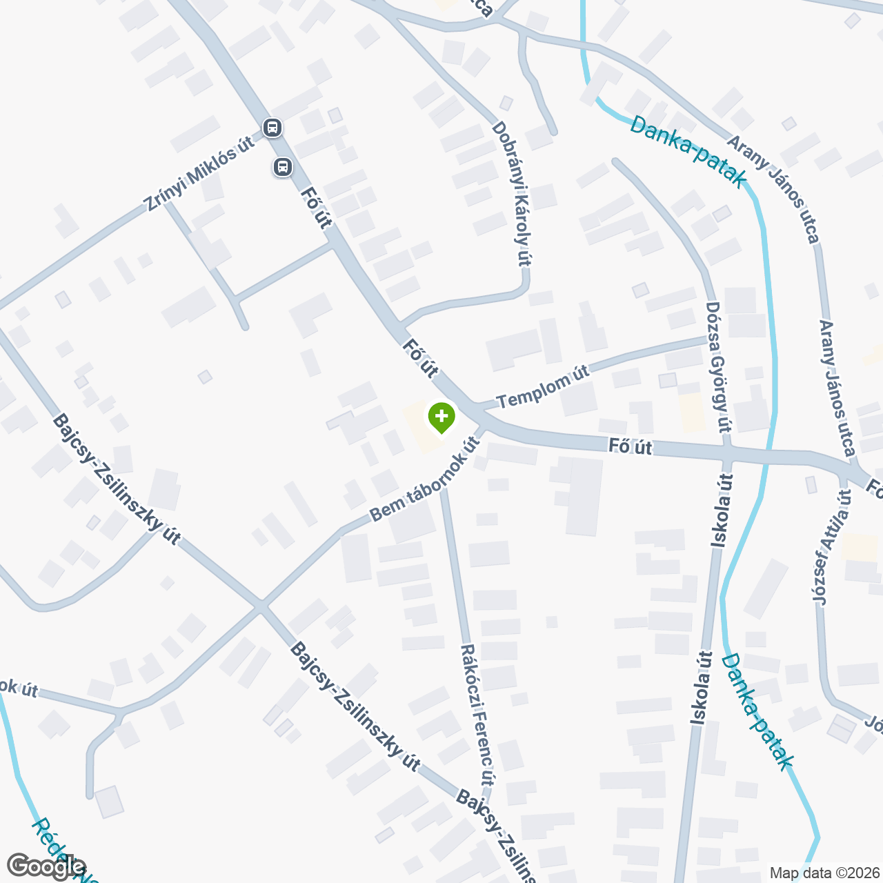 A gyógyszertár címe