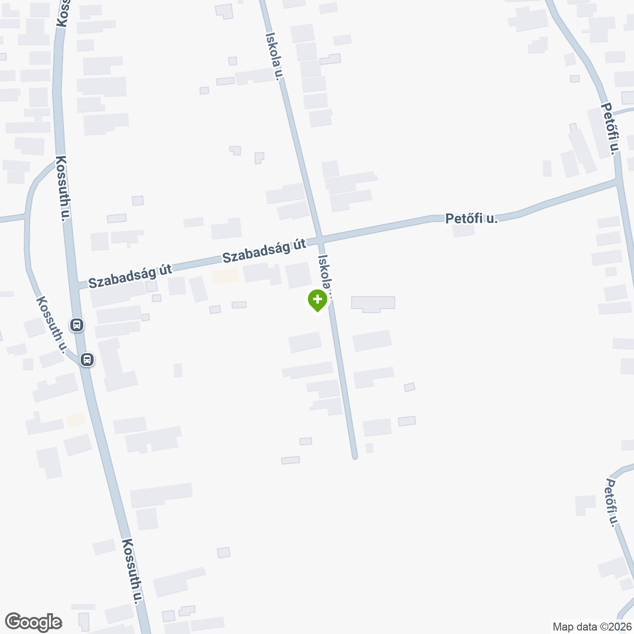 A gyógyszertár címe