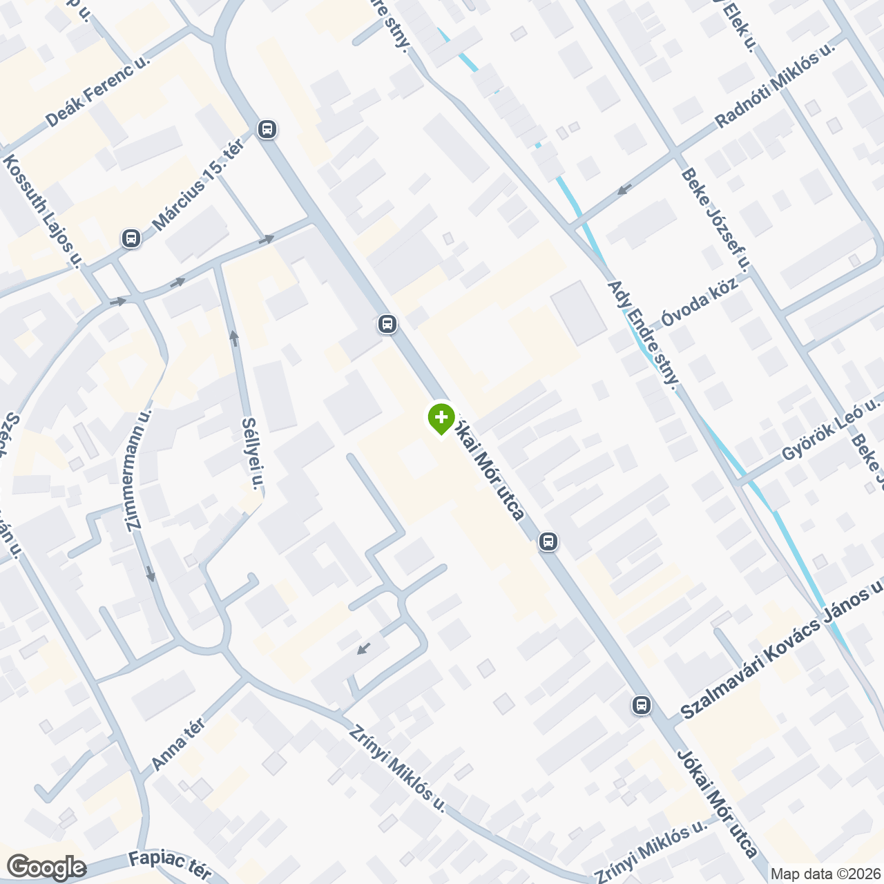 A gyógyszertár címe