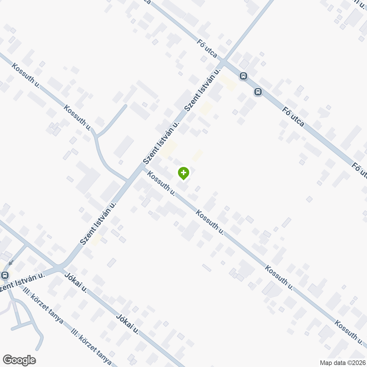 A gyógyszertár címe