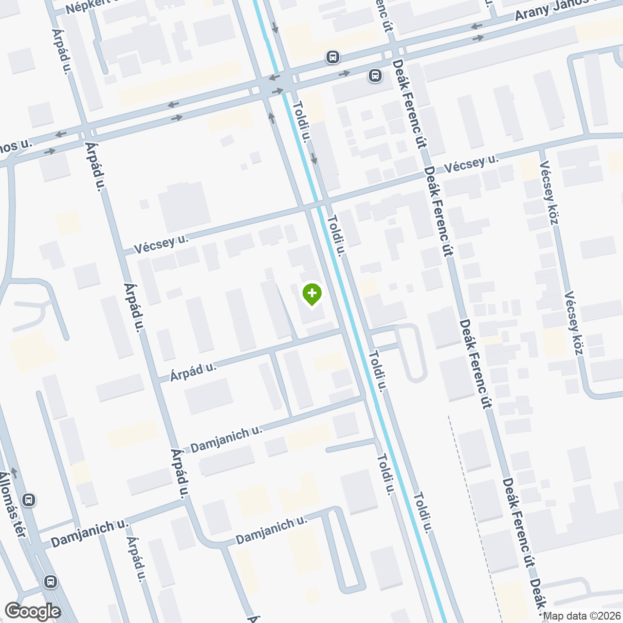 A gyógyszertár címe