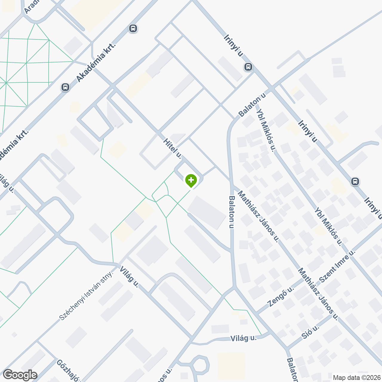 A gyógyszertár címe