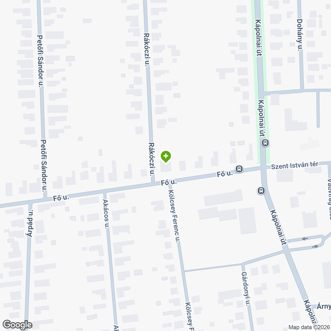 A gyógyszertár címe