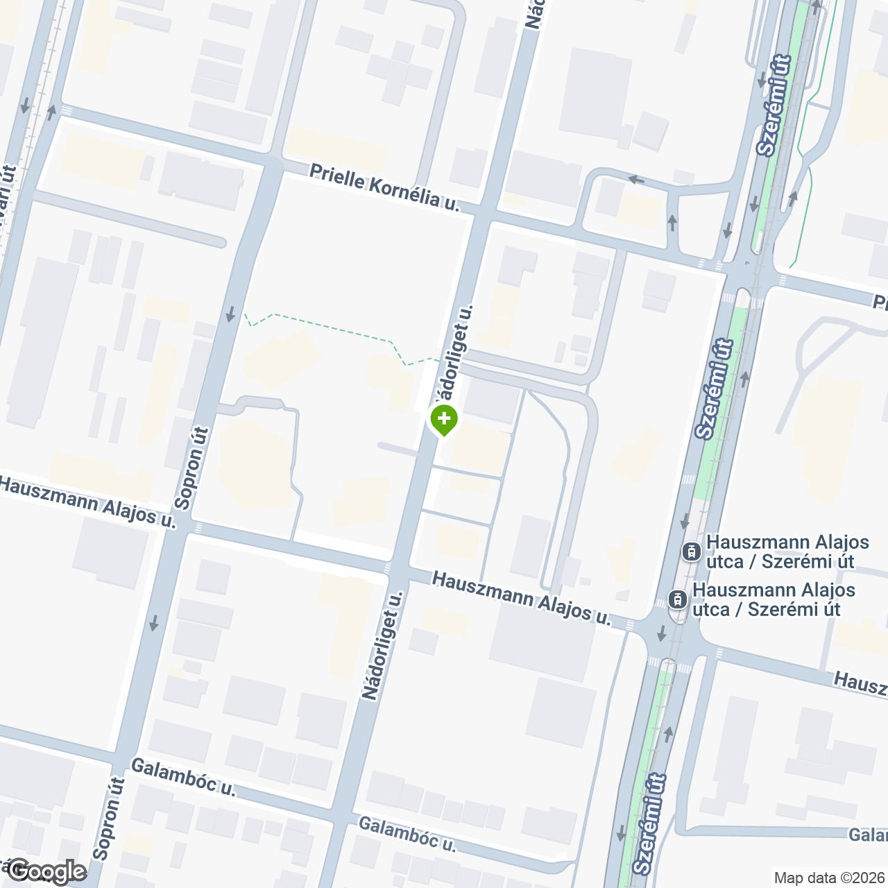 A gyógyszertár címe