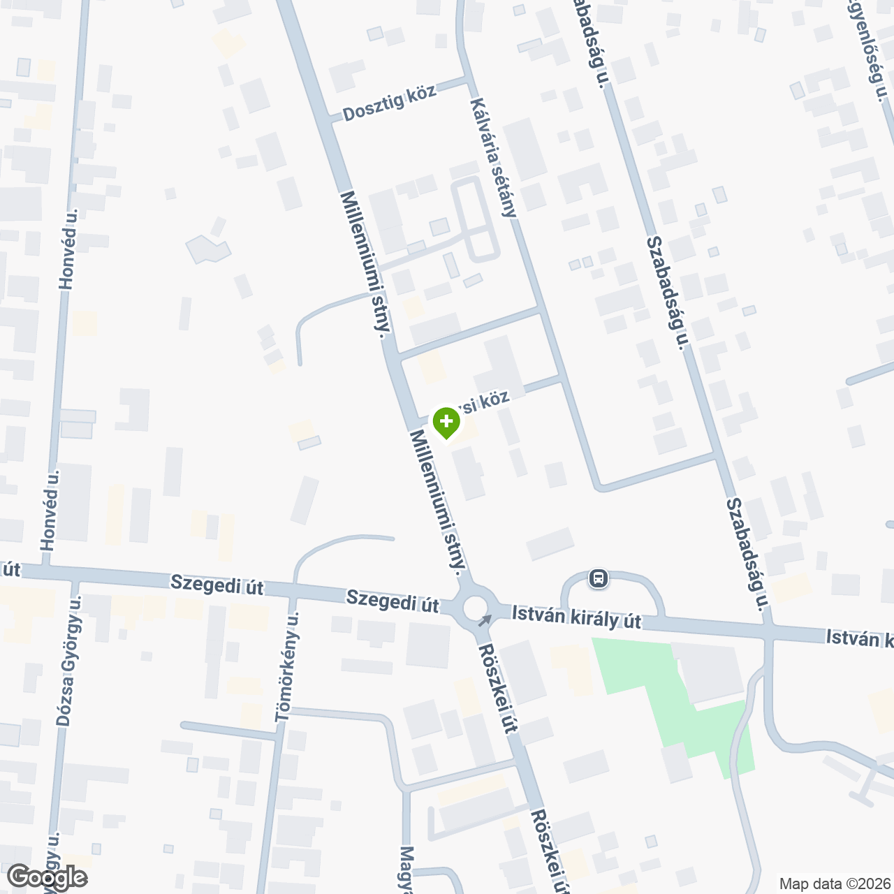 A gyógyszertár címe