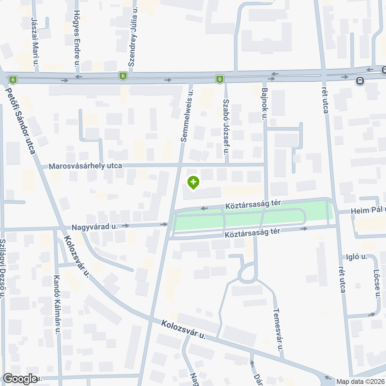 A gyógyszertár címe