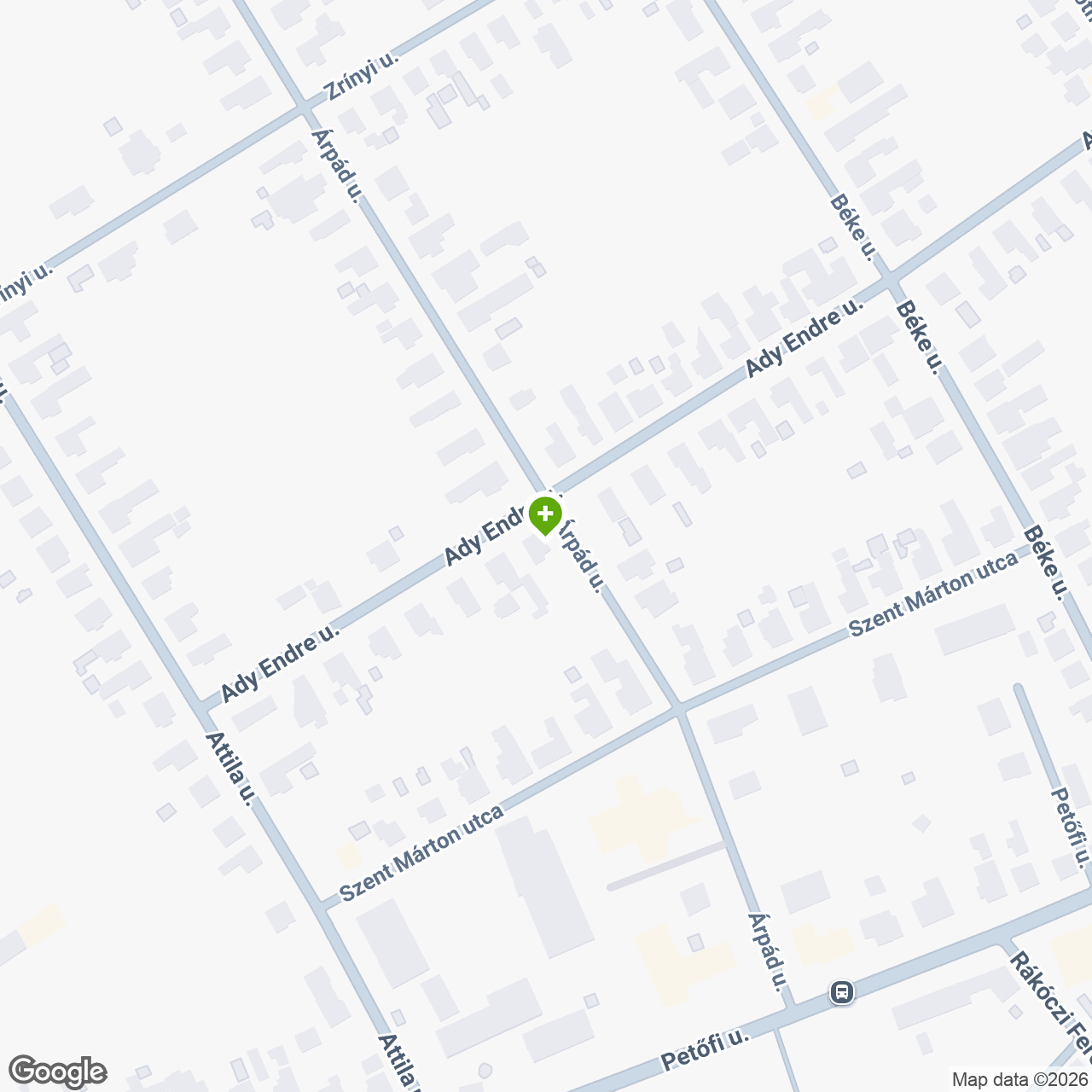 A gyógyszertár címe