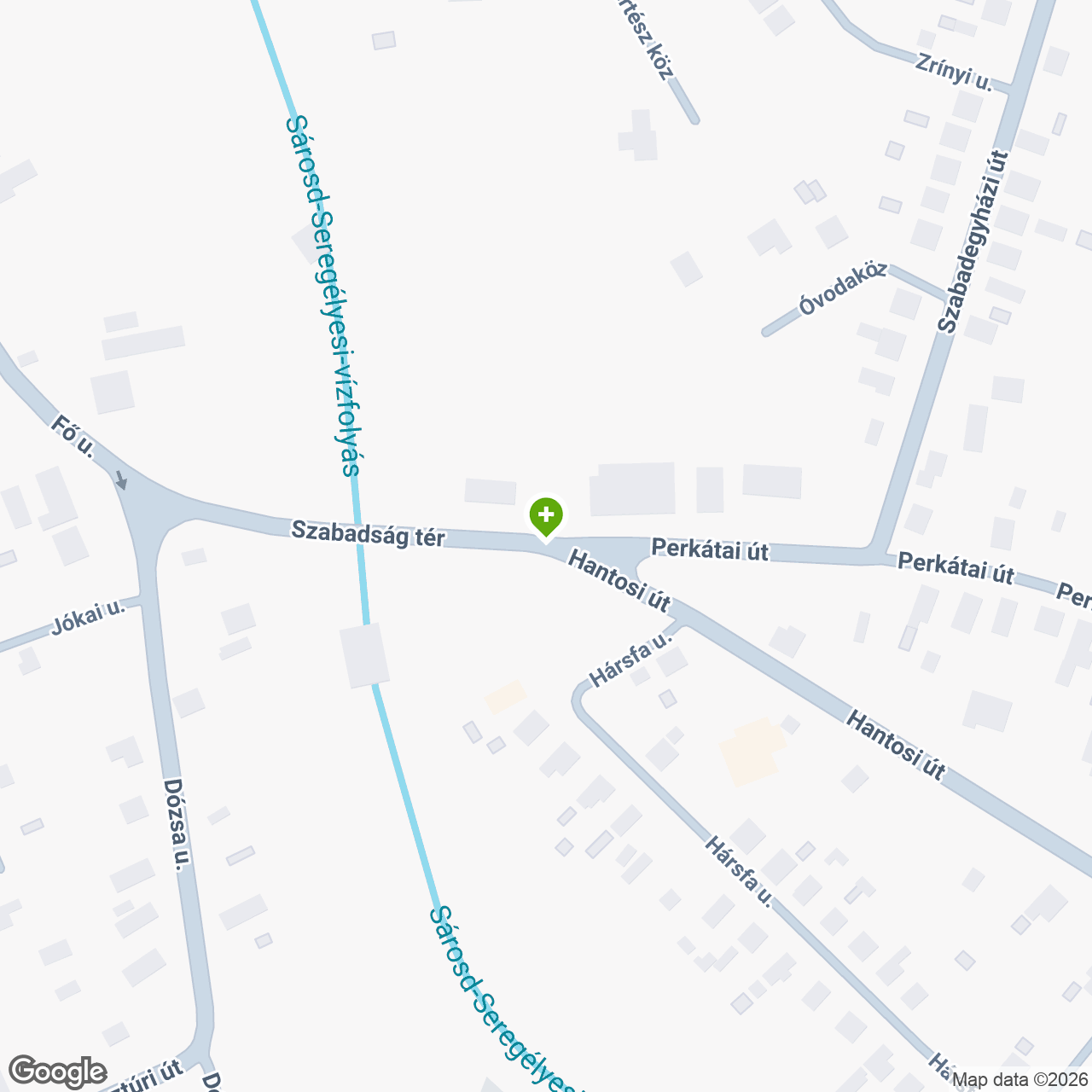 A gyógyszertár címe