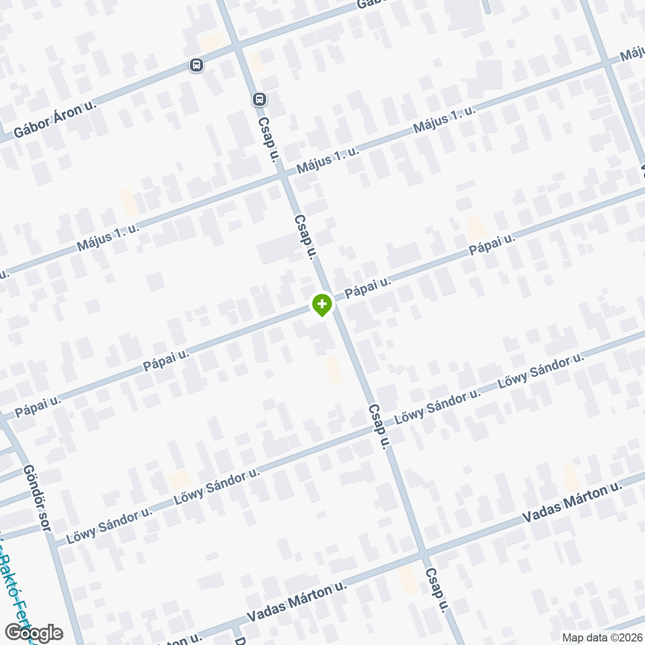 A gyógyszertár címe