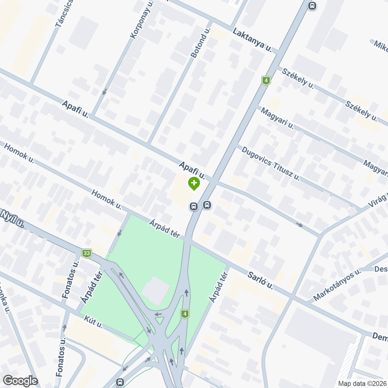 A gyógyszertár címe