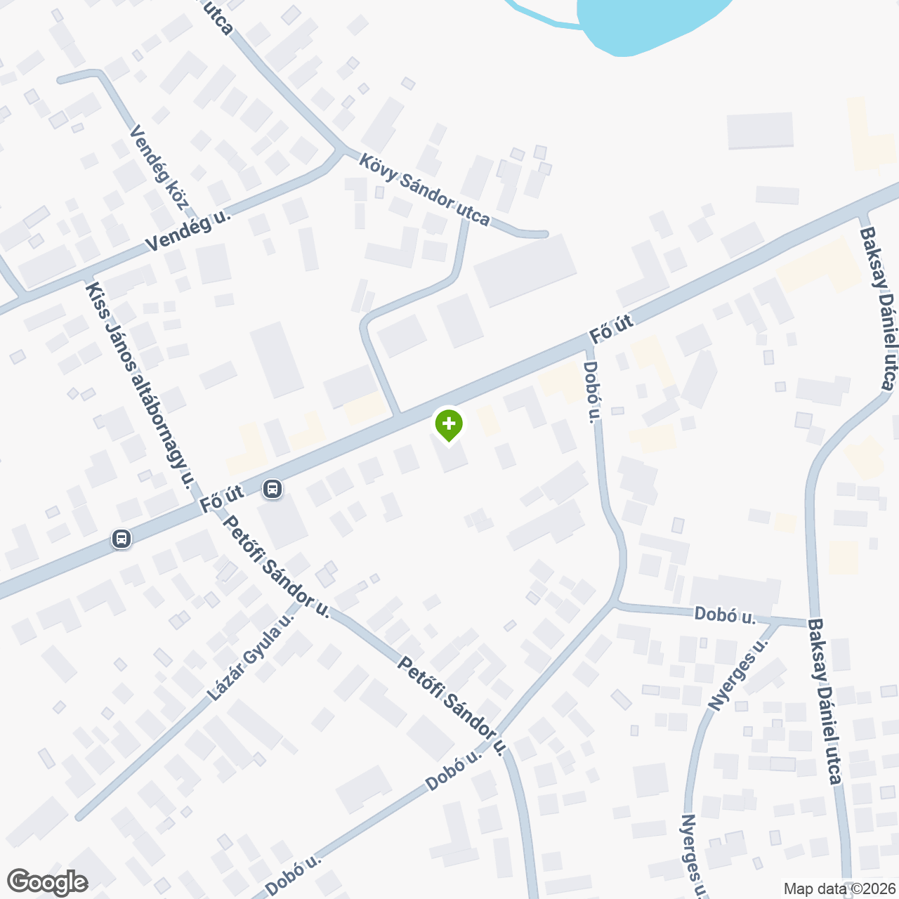 A gyógyszertár címe