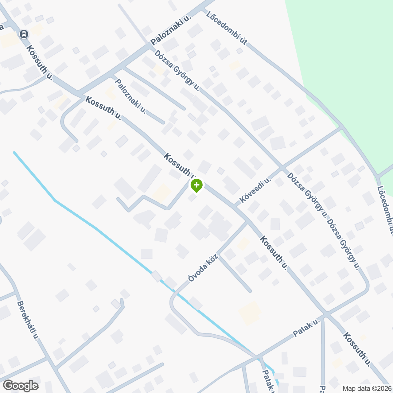 A gyógyszertár címe