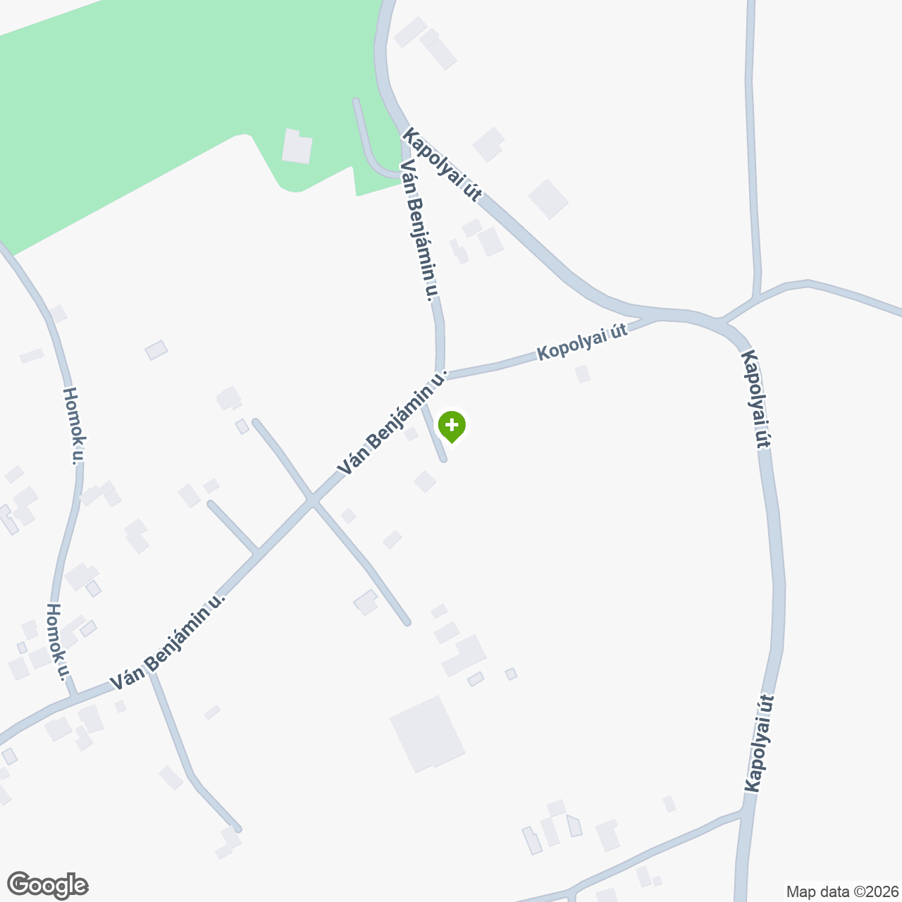 A gyógyszertár címe