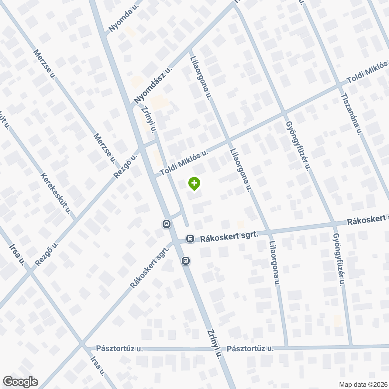 A gyógyszertár címe