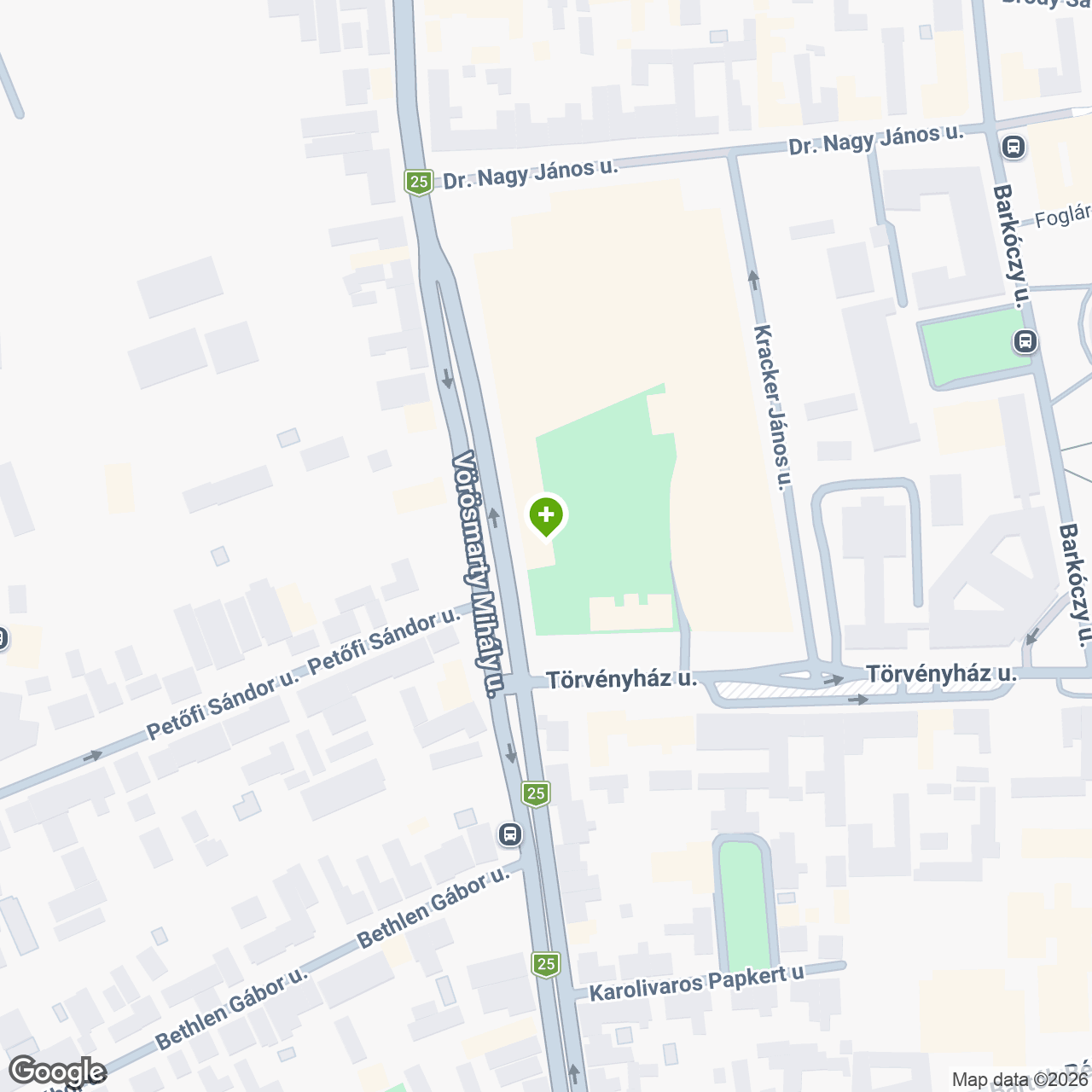 A gyógyszertár címe