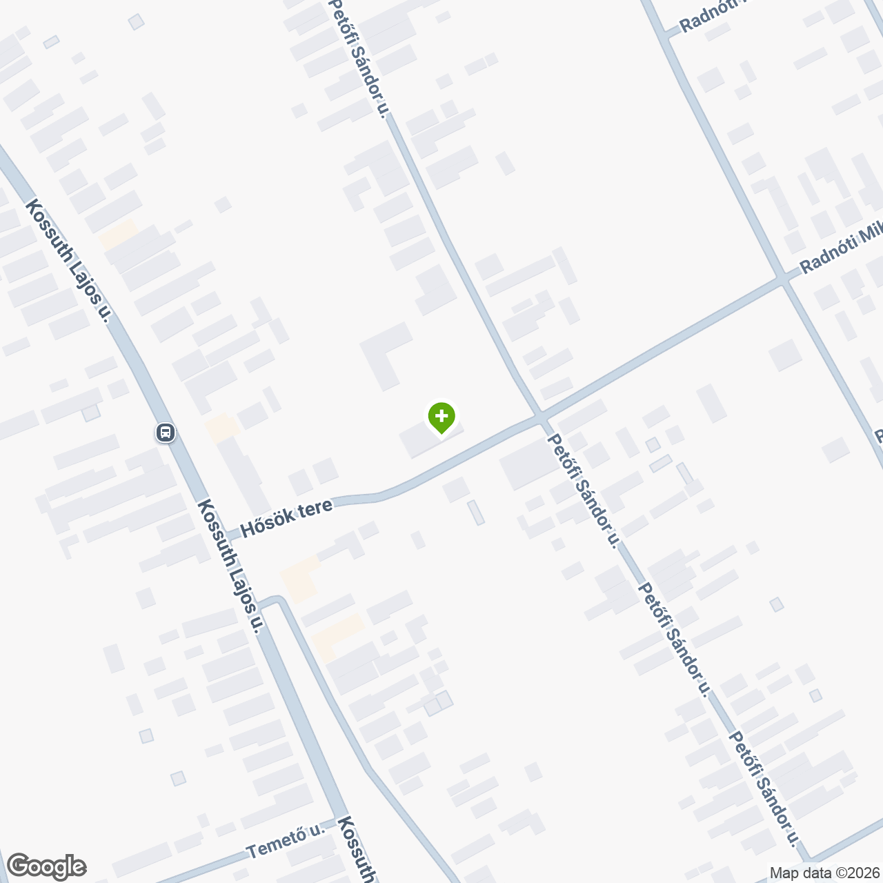 A gyógyszertár címe