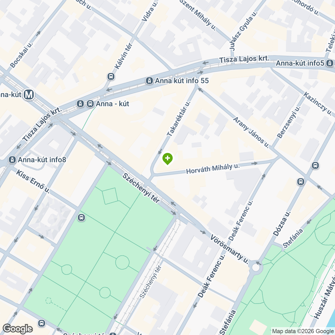 A gyógyszertár címe