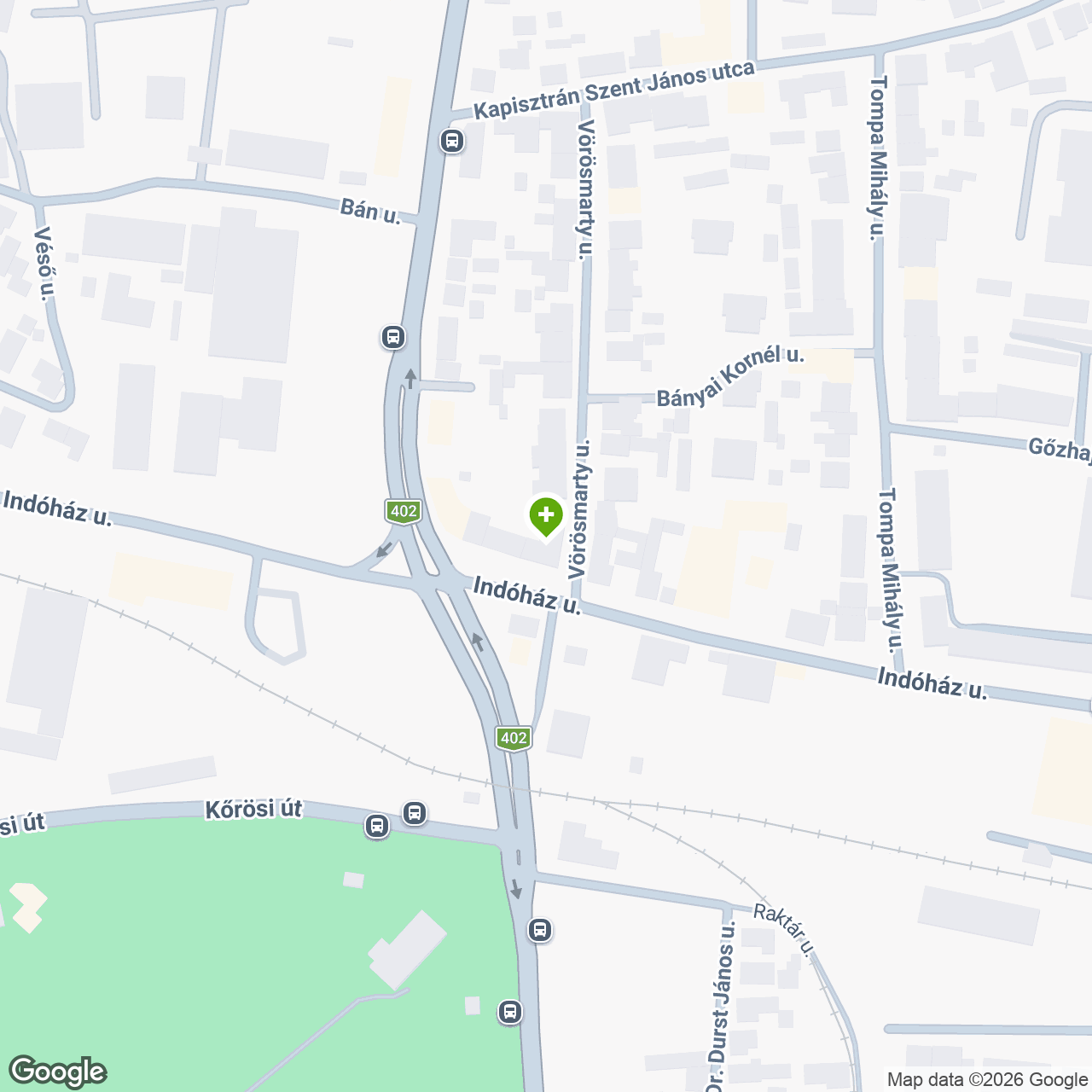 A gyógyszertár címe