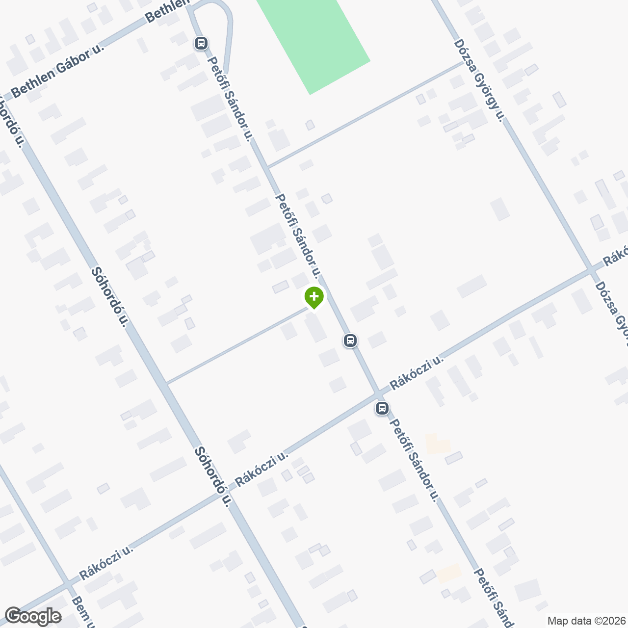 A gyógyszertár címe