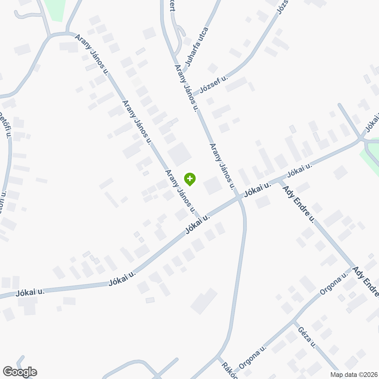 A gyógyszertár címe