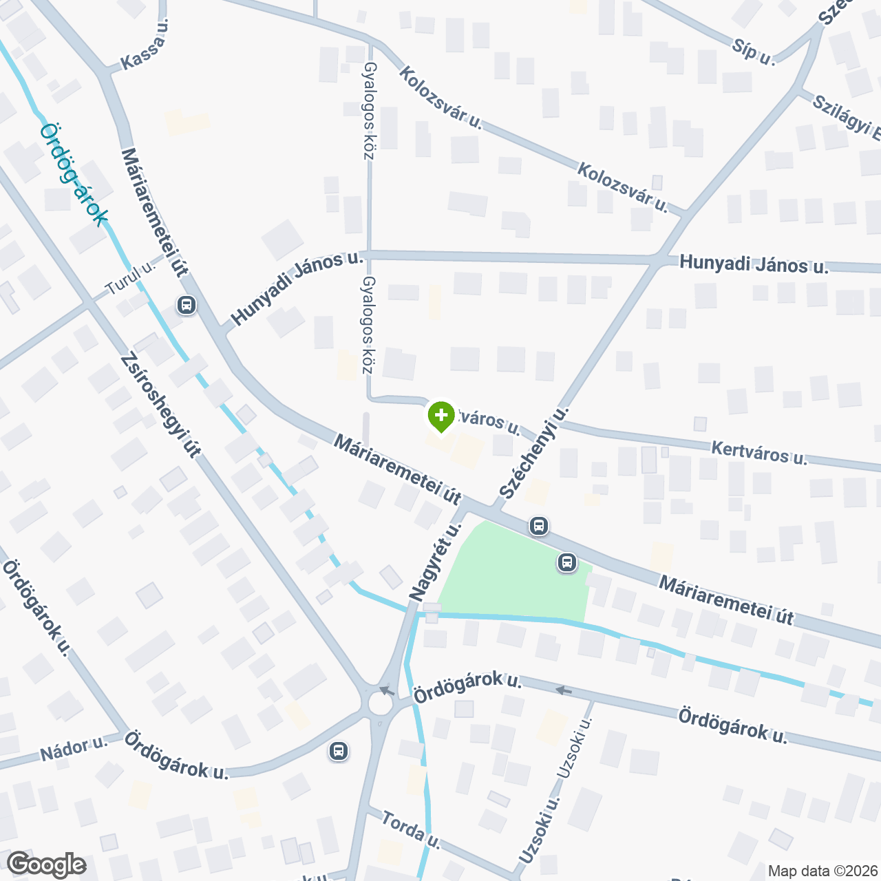 A gyógyszertár címe