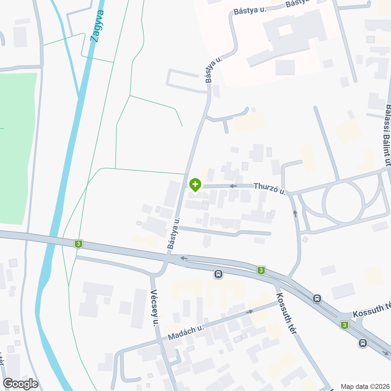 A gyógyszertár címe