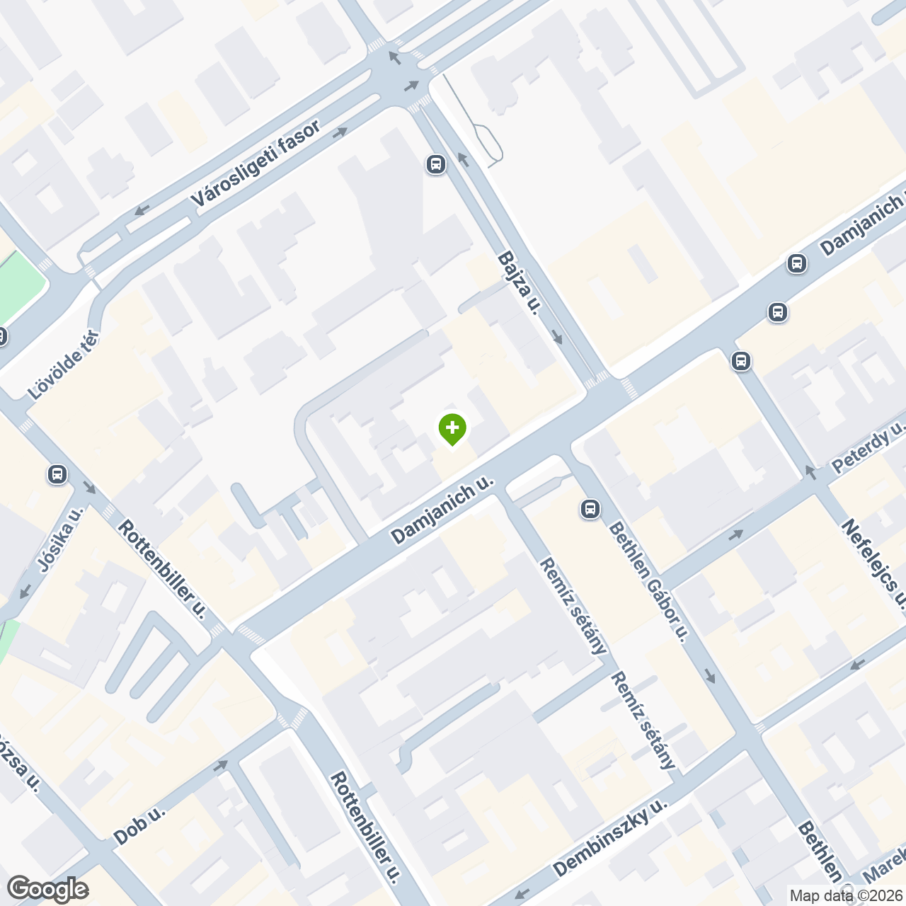 A gyógyszertár címe