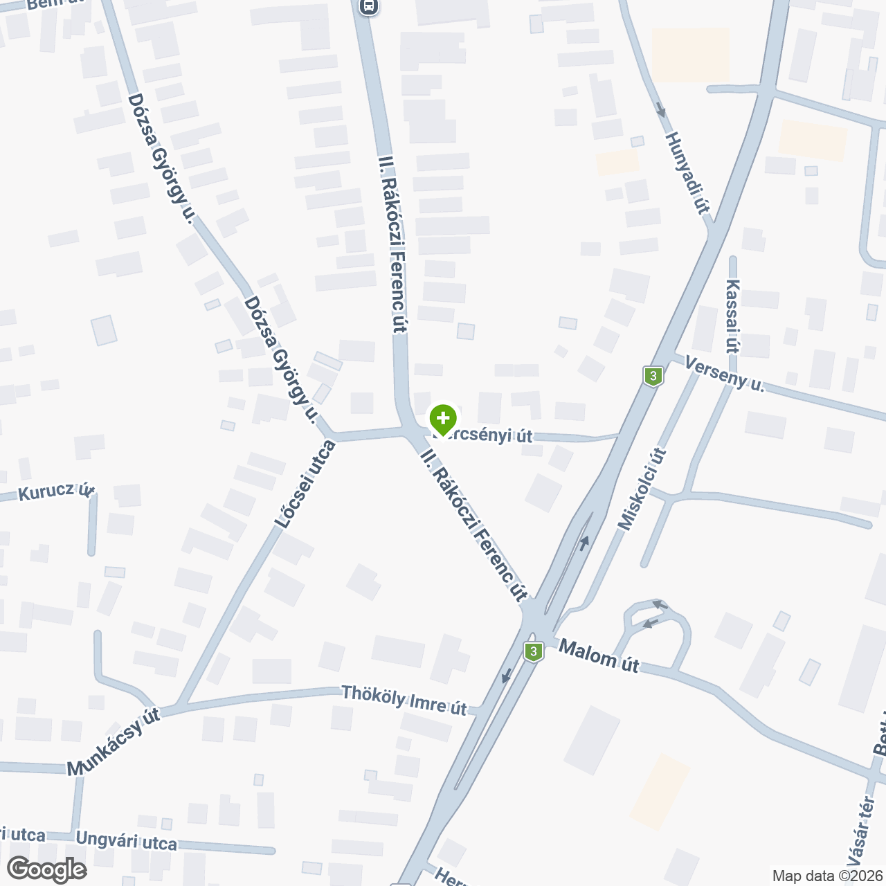 A gyógyszertár címe