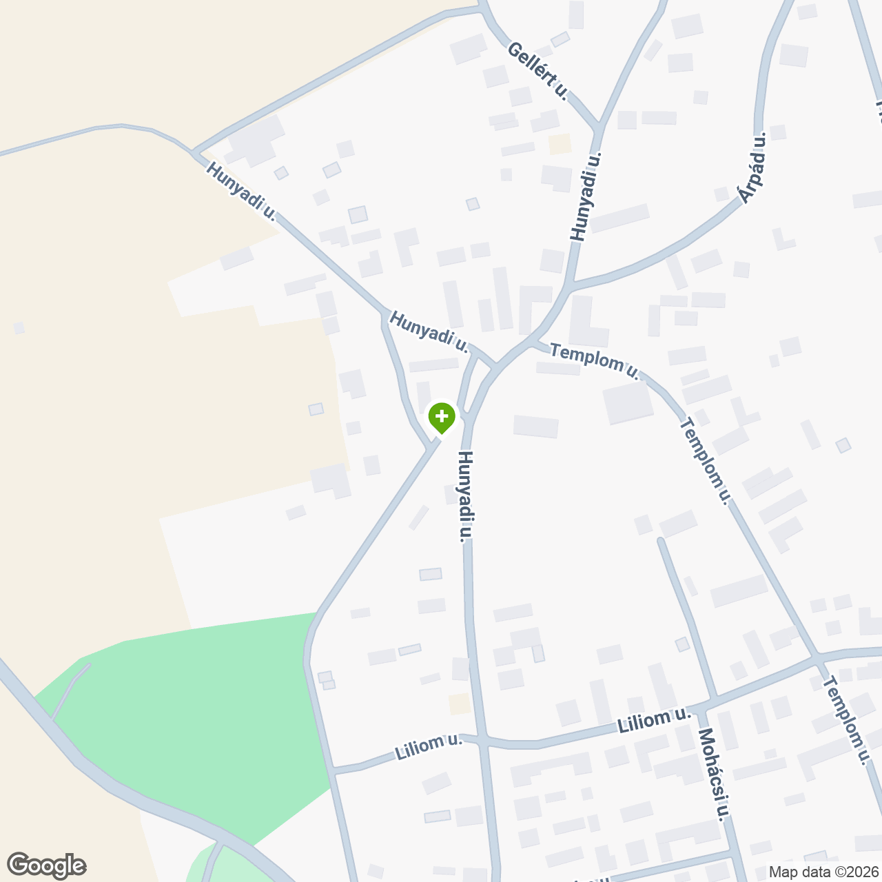 A gyógyszertár címe