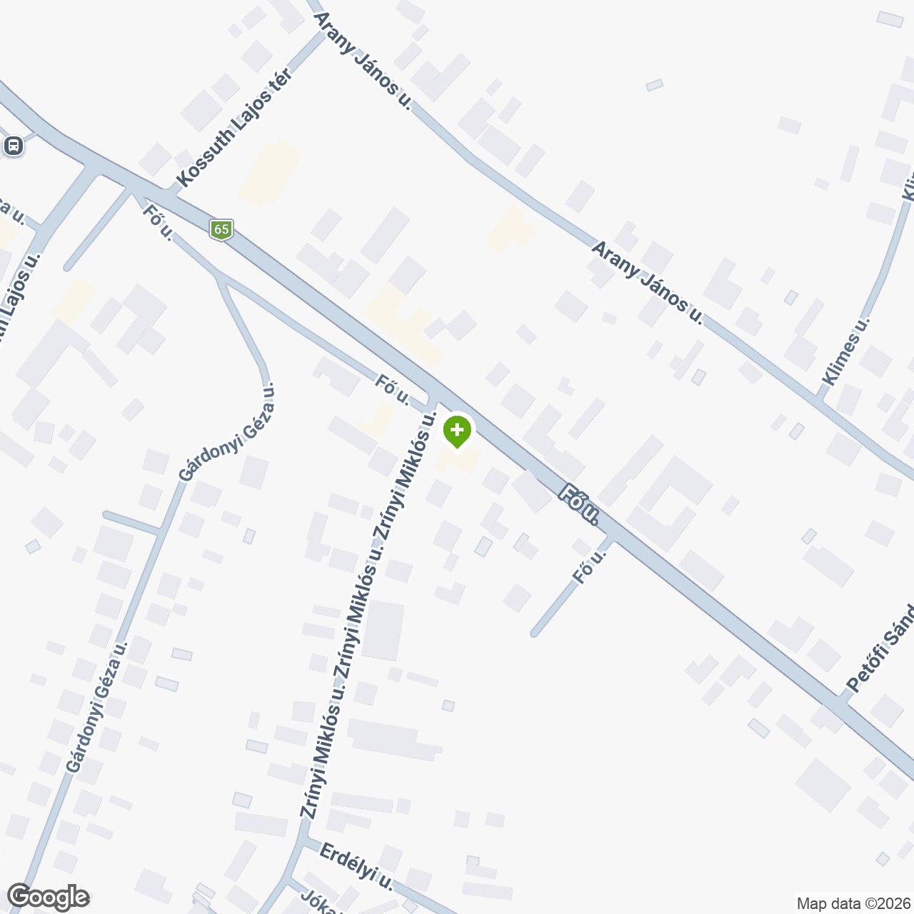 A gyógyszertár címe