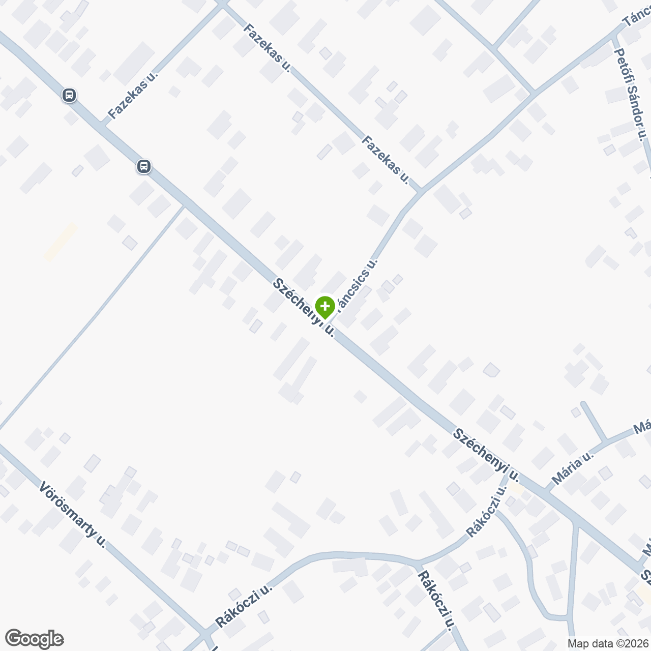 A gyógyszertár címe